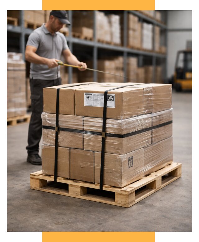 Упаковка и паллетирование грузов от 3564 р. | СетСервис-Щрб