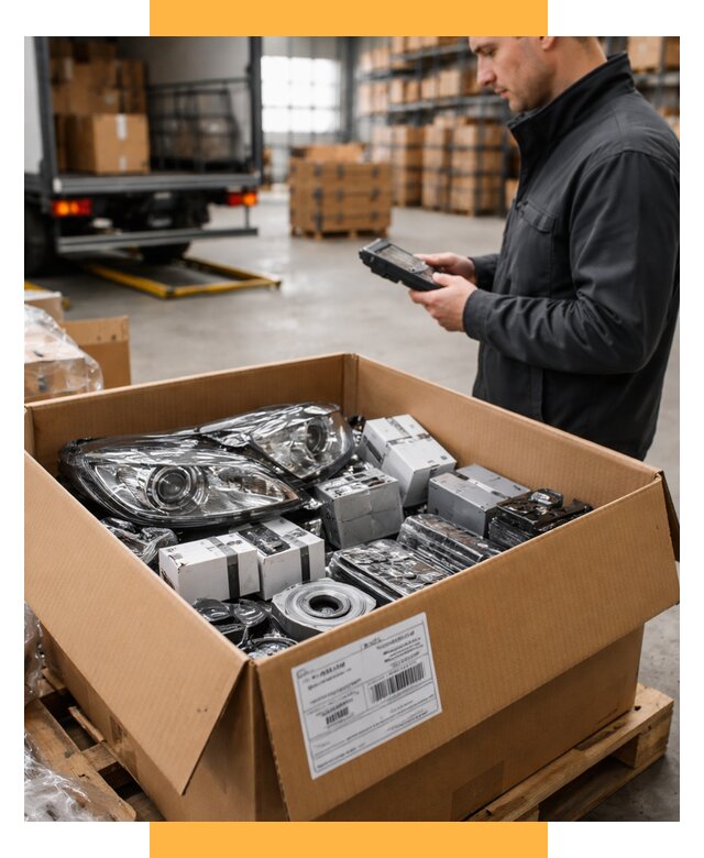 Доставка автозапчастей из Европы под ключ от 12728 р. | СетСервис-Щрб