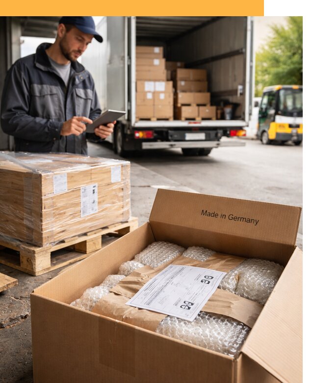 Доставка грузов из Германии от 45819 руб с таможенным оформлением