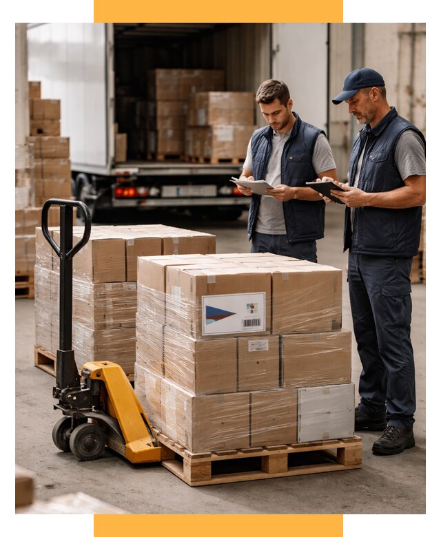 Доставка грузов из Чехии в Россию от 35637 р. | СетСервис-Щрб