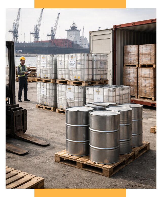 Доставка химического сырья из Индии от 254550 р. | СетСервис-Щрб