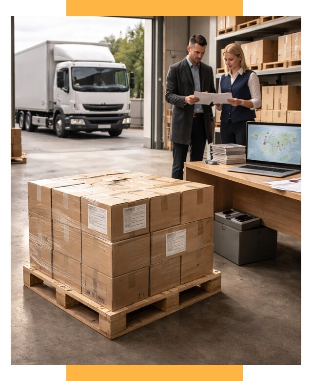 Доставка грузов в Европу от 7637 р. — логистика СетСервис-Щрб