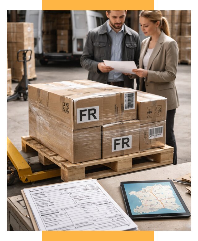 Доставка грузов в Францию от 25455 р., логистика СетСервис-Щрб