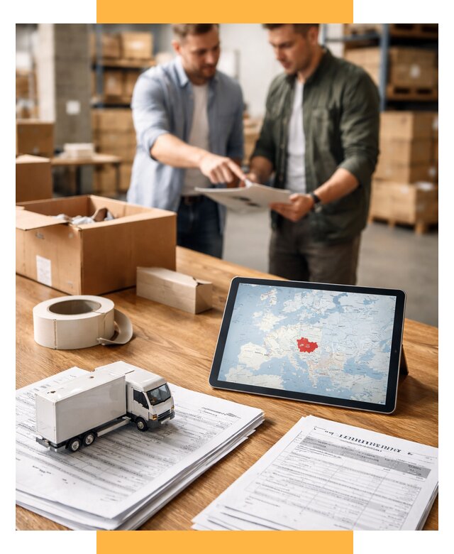 Доставка грузов в Чехию от 35637 р. - логистика СетСервис-Щрб