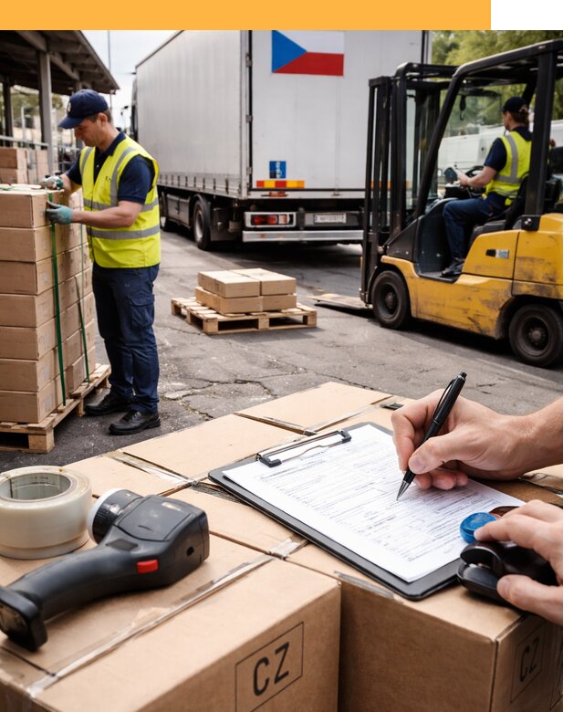 Доставка грузов в Чехию от 35637 руб, международные перевозки