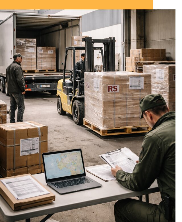 Доставка грузов в Сербию от 45819 руб, международные перевозки