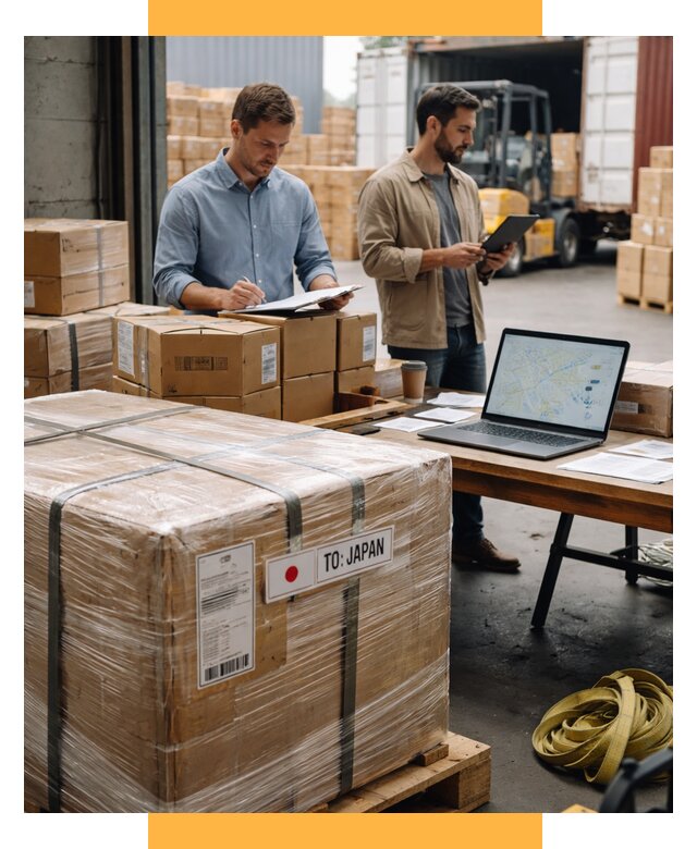 Доставка грузов в Японию от 25455 р., логистика СетСервис-Щрб