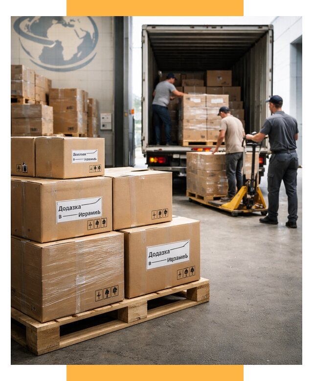 Доставка грузов в Израиль и экспорт от 45819 р. СетСервис-Щрб