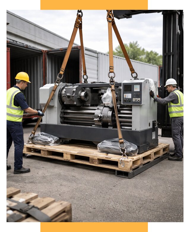 Перевозка станков и таможня от 61092 р. | СетСервис-Щрб логистика