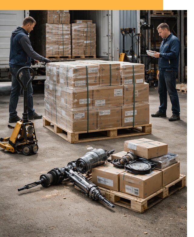 Международная перевозка автозапчастей по миру от 4582 руб