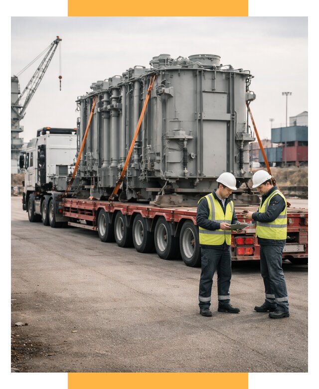 Перевозка негабаритных грузов под ключ от 122184 р., СетСервис-Щрб
