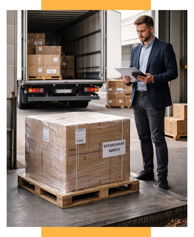 Временный вывоз товаров под ключ от 8146 р. | СетСервис-Щрб