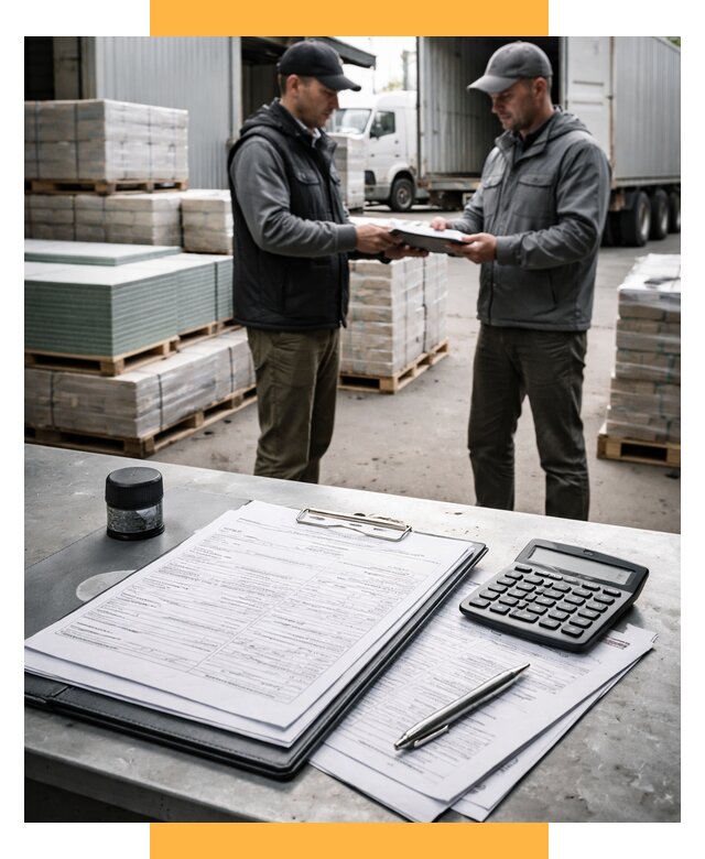 Таможенное оформление стройматериалов от 8655 р. | СетСервис-Щрб