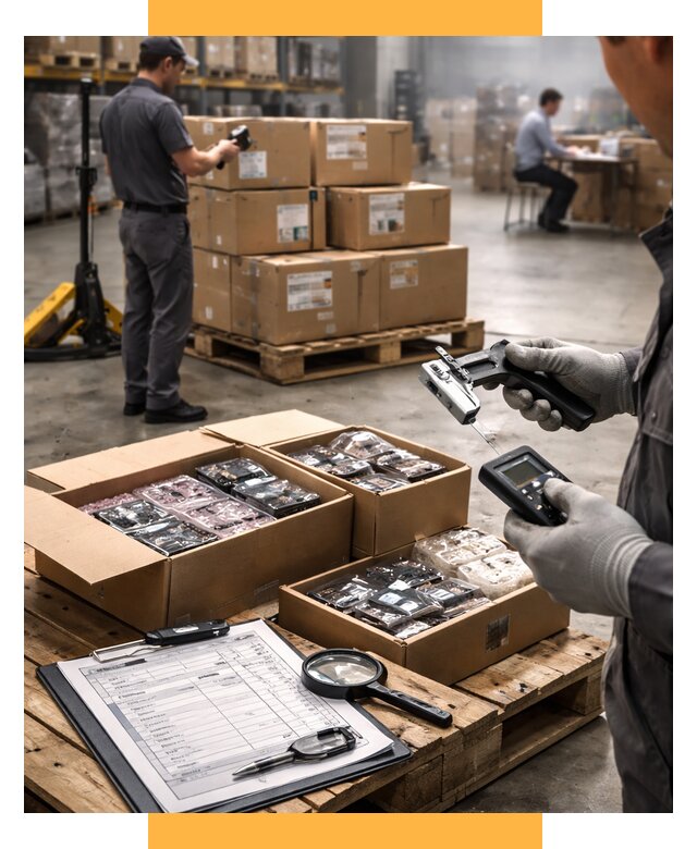 Инспекция товара в Китае от 7637 р. - СетСервис-Щрб контроль качества