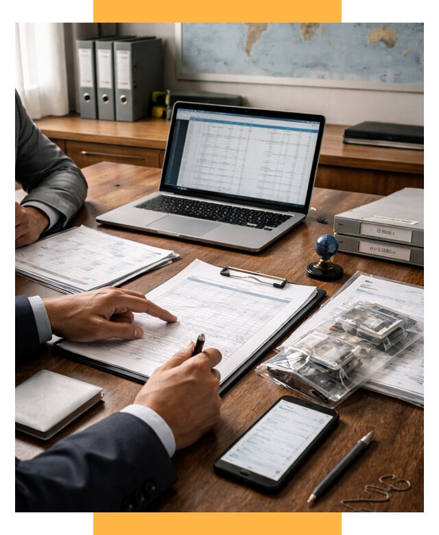 Проверка поставщика за рубежом от 8655 р. | СетСервис-Щрб аудит