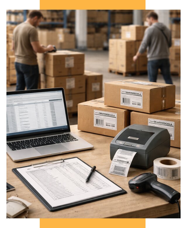 Маркировка импортных товаров от 4582 р. под ключ, СетСервис-Щрб